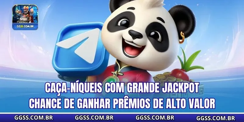 Caça-níqueis com grande jackpot, chance de ganhar prêmios de alto valor