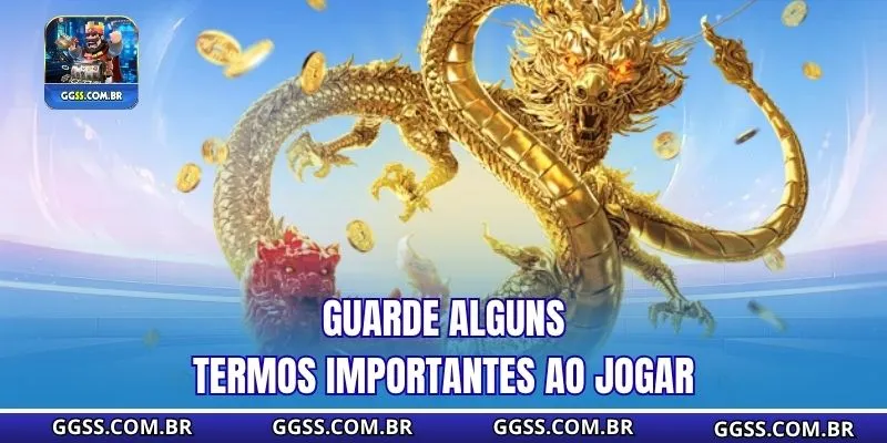 Guarde alguns termos importantes ao jogar