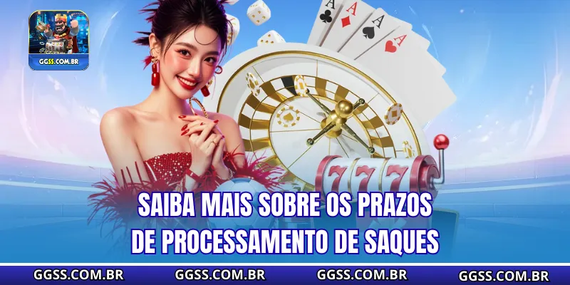 Saiba mais sobre os prazos de processamento de saques